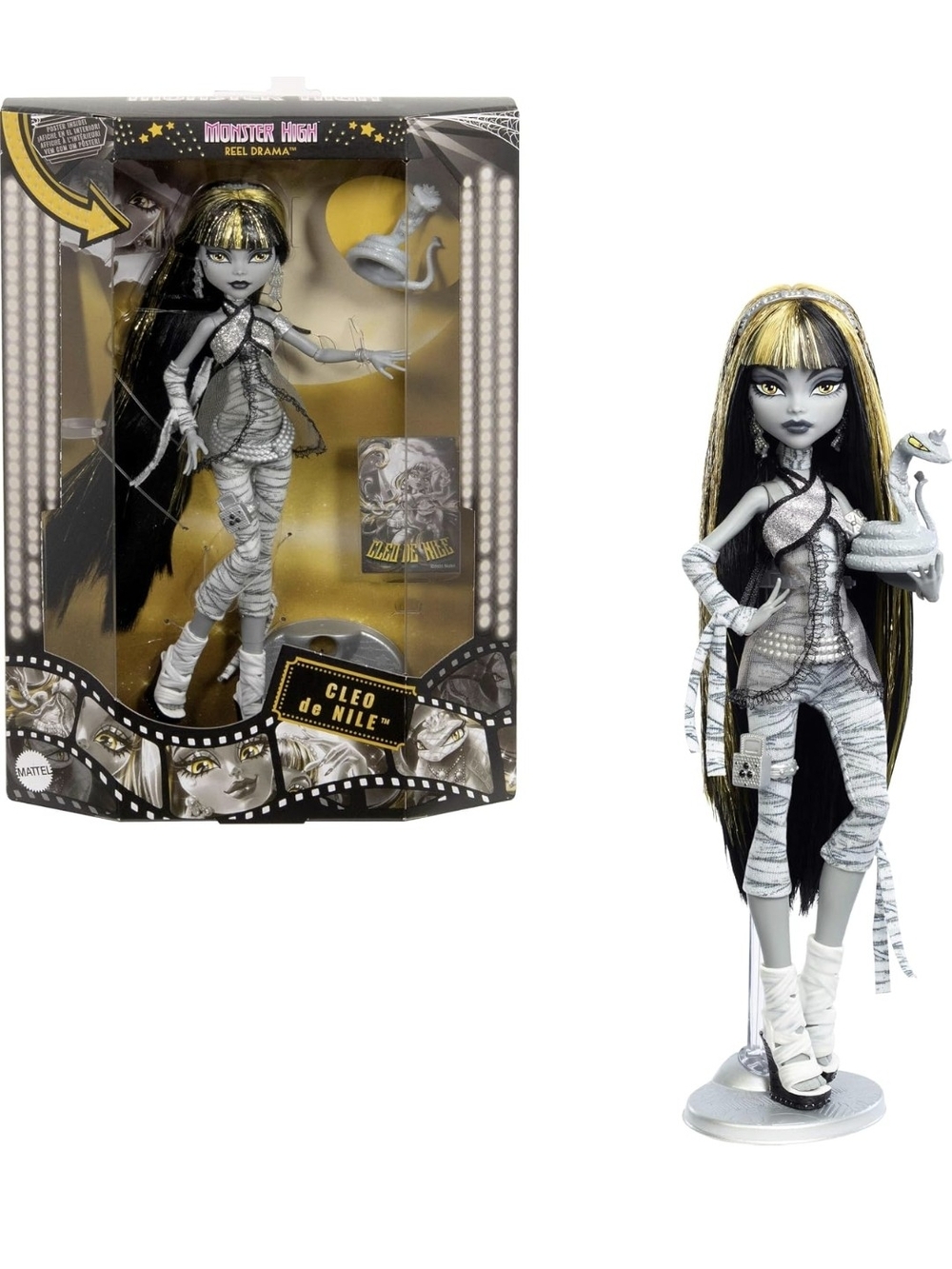 Mattel Cleo de Nile Doll – Monster High Doll EBA2-1